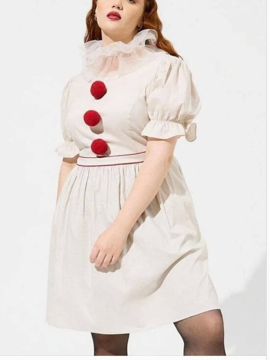 torrid Dresses & Skirts - Torrid Pennywise IT Warner Bros Mini Dress Costume Size 2 OWO